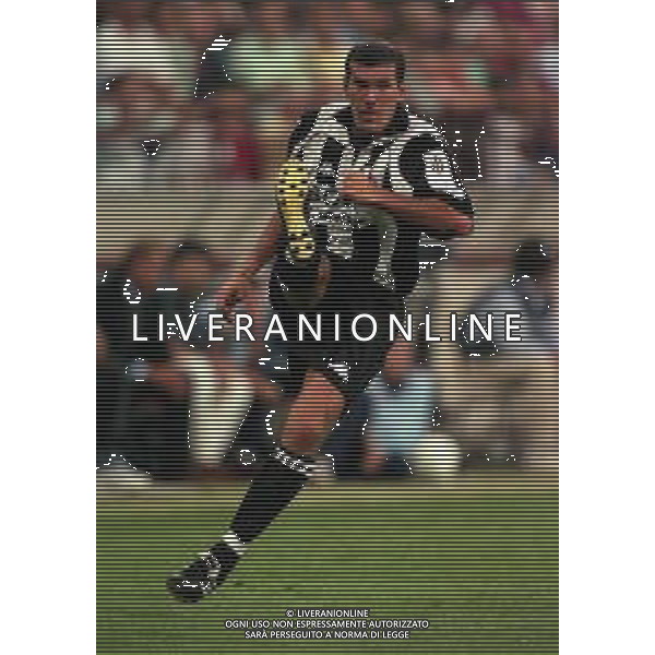 19-08-1997 MILANO TROFEO LUIGI BERLUSCONI MILAN JUVENTUS NELLA FOTO ZINEDINE ZIDANE AG ALDO LIVERANI SAS
