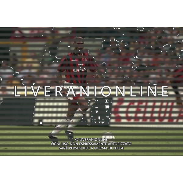 19-08-1997 MILANO TROFEO LUIGI BERLUSCONI MILAN JUVENTUS NELLA FOTO WINSTON BOGARDE AG ALDO LIVERANI SAS