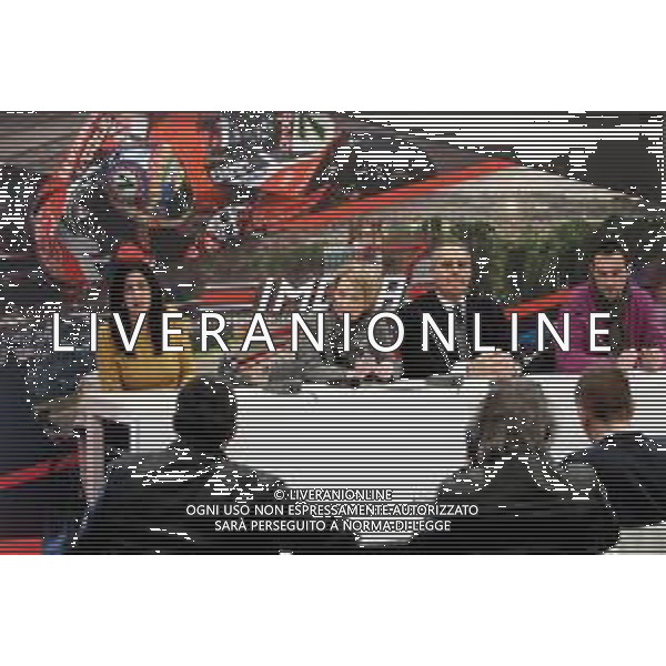 IMOLA 08 03 2018 AUTODROMO CONF STAMPA PARCO ACQUE MINERALI:IL CUORE VERDE DELL\'AUTODROMO NELLA FOTO DA SINISTRA CLAUDIA RESTA DEANA ZACCHERINI ROBERTO MARAZZO E MAURIZIO LELLI ©SANNA / AGENZIA ALDO LIVERANI SAS