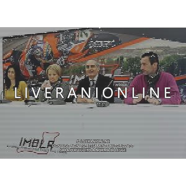 IMOLA 08 03 2018 AUTODROMO CONF STAMPA PARCO ACQUE MINERALI:IL CUORE VERDE DELL\'AUTODROMO NELLA FOTO DA SINISTRA CLAUDIA RESTA DEANA ZACCHERINI ROBERTO MARAZZO E MAURIZIO LELLI ©SANNA / AGENZIA ALDO LIVERANI SAS