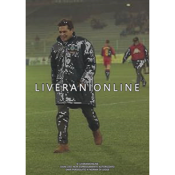 14-01-2000 GENOVA-CAMPIONATO DI CALCIO SERIE B GENOA-NAPOLI 0-1 NELLA FOTO WALTER NOVELLINO ALLENATORE NAPOLI CALCIO AG ALDO LIVERANI SAS