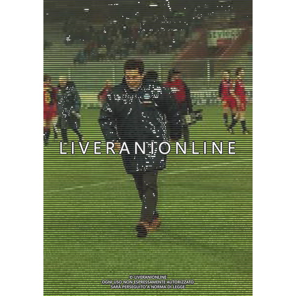 14-01-2000 GENOVA-CAMPIONATO DI CALCIO SERIE B GENOA-NAPOLI 0-1 NELLA FOTO WALTER NOVELLINO ALLENATORE NAPOLI CALCIO AG ALDO LIVERANI SAS