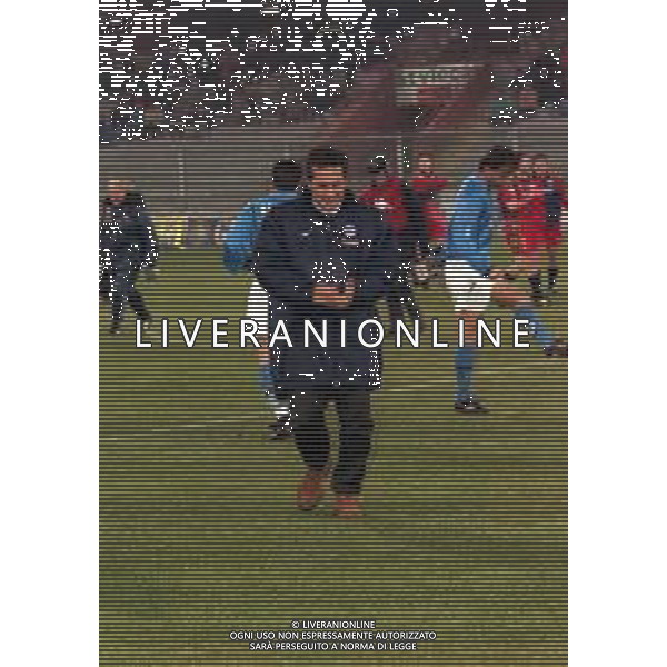 14-01-2000 GENOVA-CAMPIONATO DI CALCIO SERIE B GENOA-NAPOLI 0-1 NELLA FOTO WALTER NOVELLINO ALLENATORE NAPOLI CALCIO AG ALDO LIVERANI SAS