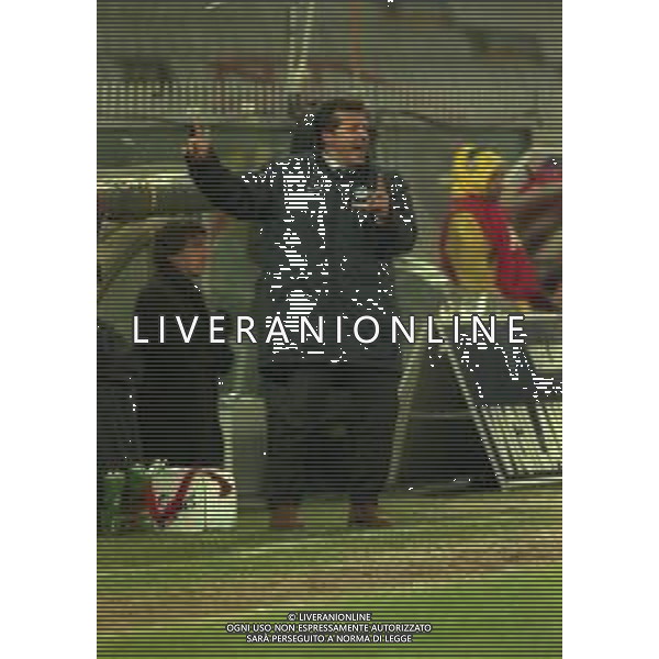 14-01-2000 GENOVA-CAMPIONATO DI CALCIO SERIE B GENOA-NAPOLI 0-1 NELLA FOTO WALTER NOVELLINO ALLENATORE NAPOLI CALCIO AG ALDO LIVERANI SAS