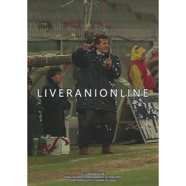 14-01-2000 GENOVA-CAMPIONATO DI CALCIO SERIE B GENOA-NAPOLI 0-1 NELLA FOTO WALTER NOVELLINO ALLENATORE NAPOLI CALCIO AG ALDO LIVERANI SAS