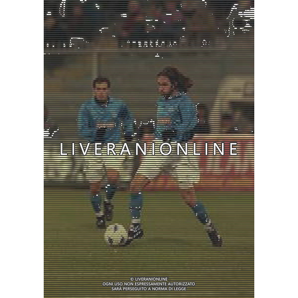 14-01-2000 GENOVA-CAMPIONATO DI CALCIO SERIE B GENOA-NAPOLI 0-1 NELLA FOTO STEFAN SCHWOCH AG ALDO LIVERANI SAS