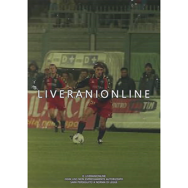 14-01-2000 GENOVA-CAMPIONATO DI CALCIO SERIE B GENOA-NAPOLI 0-1 NELLA FOTO PIETRO STRADA AG ALDO LIVERANI SAS