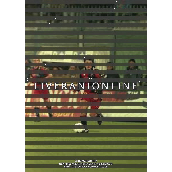 14-01-2000 GENOVA-CAMPIONATO DI CALCIO SERIE B GENOA-NAPOLI 0-1 NELLA FOTO PIETRO STRADA AG ALDO LIVERANI SAS