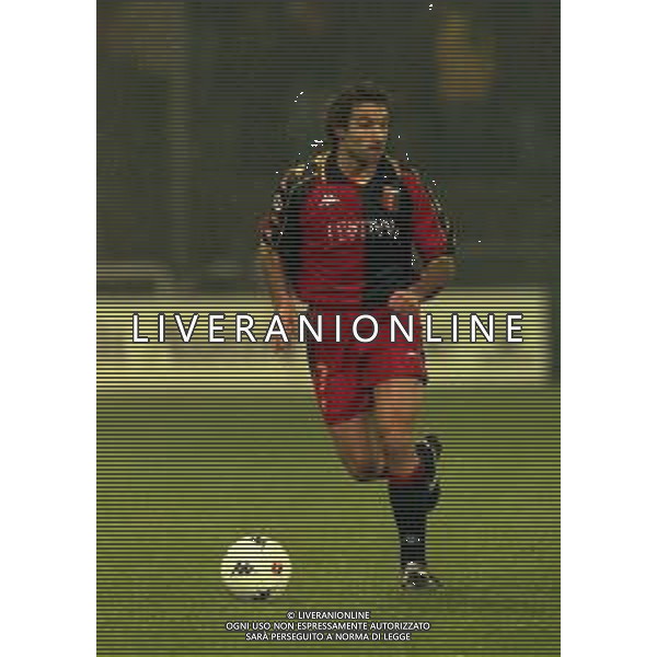 14-01-2000 GENOVA-CAMPIONATO DI CALCIO SERIE B GENOA-NAPOLI 0-1 NELLA FOTO COSIMO FRANCIOSO AG ALDO LIVERANI SAS