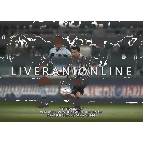 26-01-2000 ROMA-COPPA ITALIA QUARTI DI FINALE LAZIO JUVENTUS 2-1 NELLA FOTO ALESSANDRO DEL PIERO E ALESSANDRO NESTA AG ALDO LIVERANI SAS