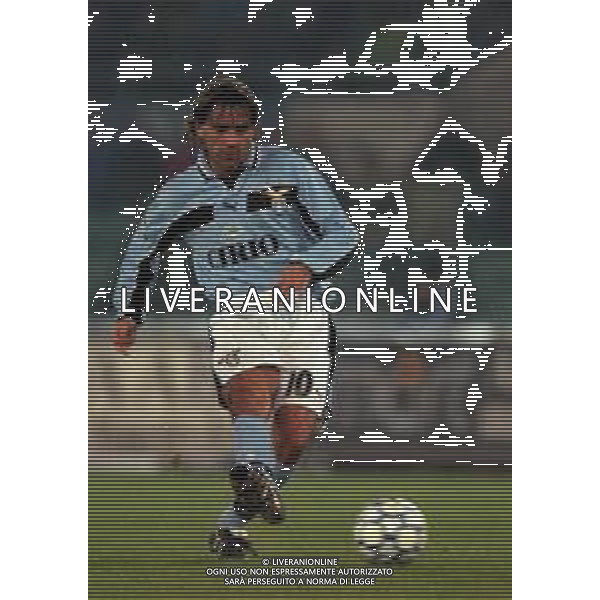 26-01-2000 ROMA-COPPA ITALIA QUARTI DI FINALE LAZIO JUVENTUS 2-1 NELLA FOTO ROBERTO MANCINI AG ALDO LIVERANI SAS
