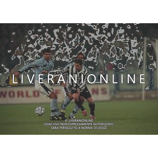 26-01-2000 ROMA-COPPA ITALIA QUARTI DI FINALE LAZIO JUVENTUS 2-1 NELLA FOTO ALESSANDRO DEL PIERO E DEJAN STANKOVIC AG ALDO LIVERANI SAS
