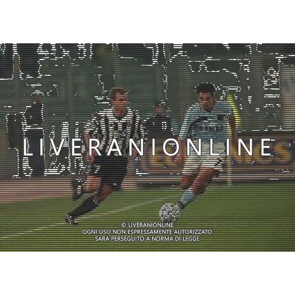 26-01-2000 ROMA-COPPA ITALIA QUARTI DI FINALE LAZIO JUVENTUS 2-1 NELLA FOTO GIANLUCA PESSOTTO E SERGIO CONCEICAO AG ALDO LIVERANI SAS
