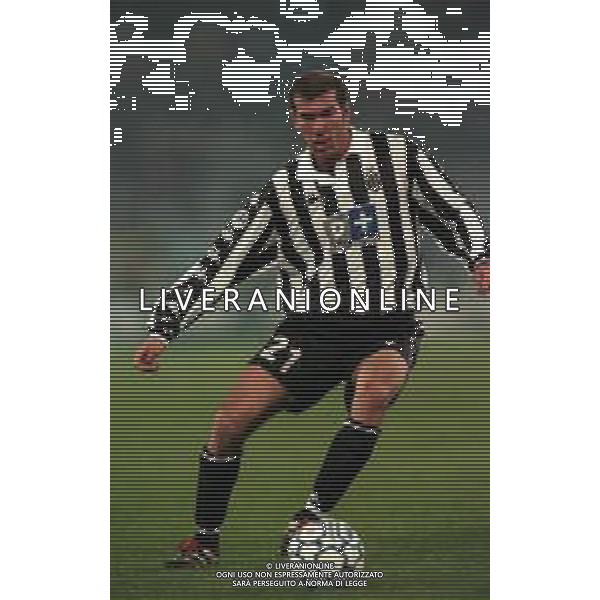 26-01-2000 ROMA-COPPA ITALIA QUARTI DI FINALE LAZIO JUVENTUS 2-1 NELLA FOTO ZINEDINE ZIDANE AG ALDO LIVERANI SAS