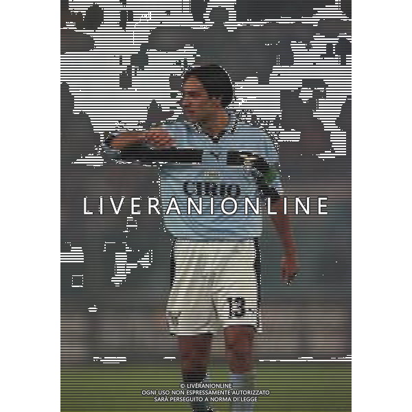 26-01-2000 ROMA-COPPA ITALIA QUARTI DI FINALE LAZIO JUVENTUS 2-1 NELLA FOTO ALESSANDRO NESTA AG ALDO LIVERANI SAS