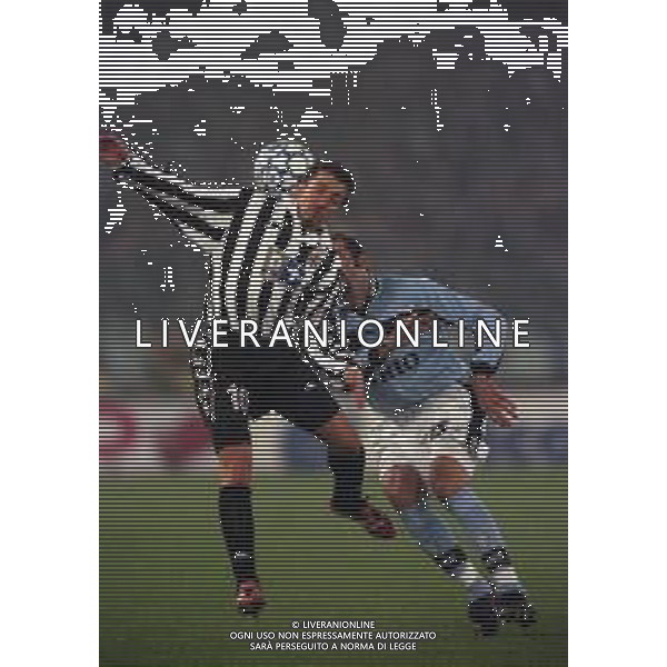 26-01-2000 ROMA-COPPA ITALIA QUARTI DI FINALE LAZIO JUVENTUS 2-1 NELLA FOTO ALESSANDRO DEL PIERO AG ALDO LIVERANI SAS