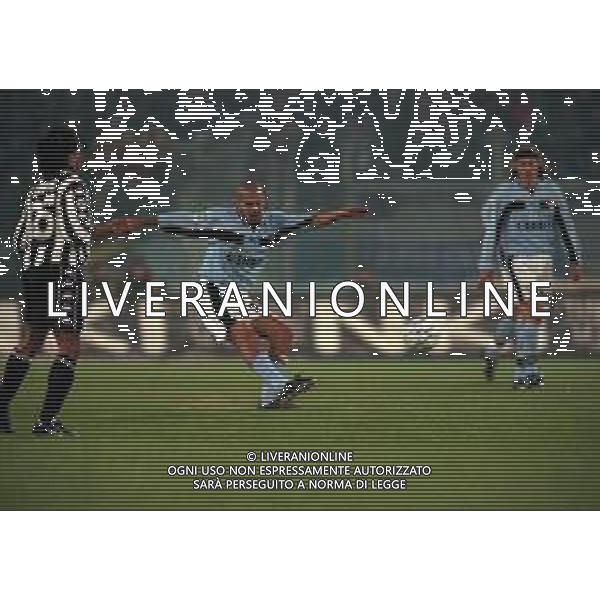 26-01-2000 ROMA-COPPA ITALIA QUARTI DI FINALE LAZIO JUVENTUS 2-1 NELLA FOTO JUAN SEBASTIAN VERON AG ALDO LIVERANI SAS