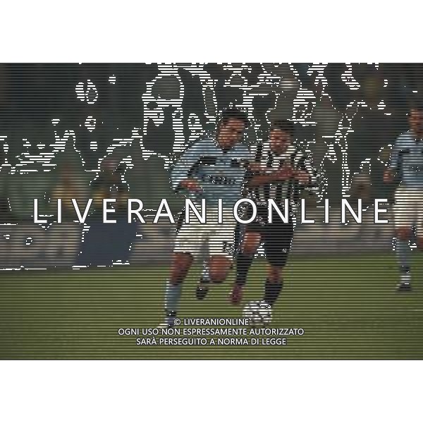 26-01-2000 ROMA-COPPA ITALIA QUARTI DI FINALE LAZIO JUVENTUS 2-1 NELLA FOTO ALESSANDRO NESTA E ALESSANDRO DEL PIERO AG ALDO LIVERANI SAS