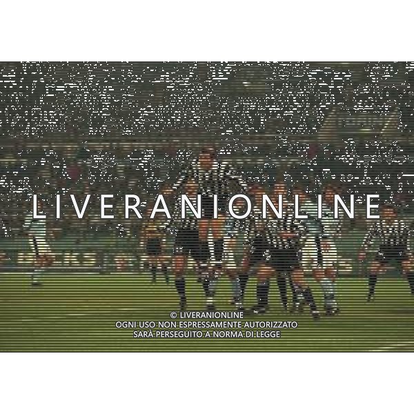 26-01-2000 ROMA-COPPA ITALIA QUARTI DI FINALE LAZIO JUVENTUS 2-1 NELLA FOTO ZINEDINE ZIDANE AG ALDO LIVERANI SAS
