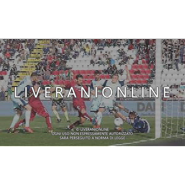 Campionato di Calcio Serie B BKT 2018/2019 28a Giornata Cittadella (PD) - 09.03.2019 Cittadella-Pescara Nella Foto: il gol di manuel Iori /Ph.Vitez-Ag. Aldo Liverani