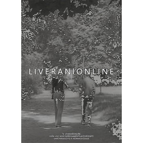 1974 RADUNO ITALIA AI CAMPIONATI DEL MONDO DI CALCIO 74 NELLA FOTO KARL HEINZ SCHNELLINGER E GIANNI RIVERA AG ALDO LIVERANI SAS