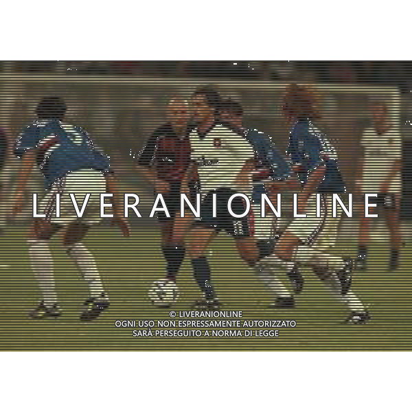 17-08-2000 GENOVA- COPPA ITALIA SAMPDORIA CROTONE NELLA FOTO ANDREA DE FLORIO AG ALDO LIVERANI SAS