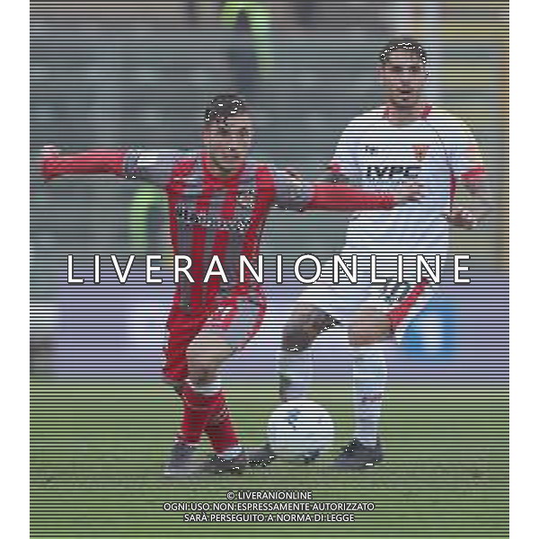 Campionato di Calcio Serie B BKT 2018/2019 28a Giornata Cremona - 10.03.2019 Cremonese-Benevento Nella Foto: Nicolas Viola e Gabriel Strefezza /Ph.Vitez-Ag. Aldo Liverani
