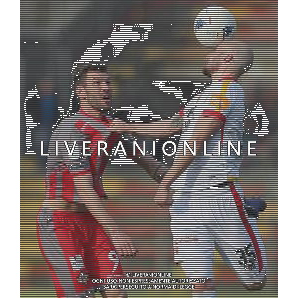 Campionato di Calcio Serie B BKT 2018/2019 28a Giornata Cremona - 10.03.2019 Cremonese-Benevento Nella Foto: Luca Caldirola e Luca Strizzolo /Ph.Vitez-Ag. Aldo Liverani