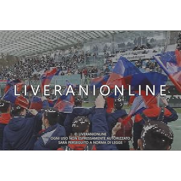 IMOLA 10 03 2019 PRIMA DELLA PARTITA IMOLESE CALCIO-RENATE SFILATA DEL SETTORE GIOVANILE DELL\'IMOLESE CALCIO NELLA FOTO SFILATA SETTORE GIOVANILE DELL\'IMOLESE CALCIO foto gianni sanna-ag aldo liverani sas