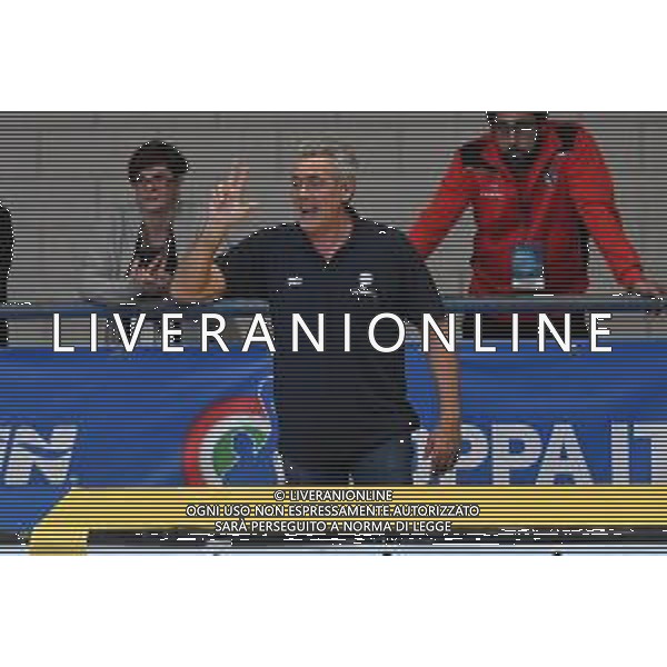 Alessandro Bovo coach Brescia , Bari 10/03/2019 Stadio del Nuoto Coppa Italia Final Six Pallanuoto Uomini Finale 1/2 posto Pro Recco - AN Brescia PH Fotolive/ Andrea Staccioli/Deepbluemedia/Insidefoto / AGENZIA ALDO LIVERANI SAS