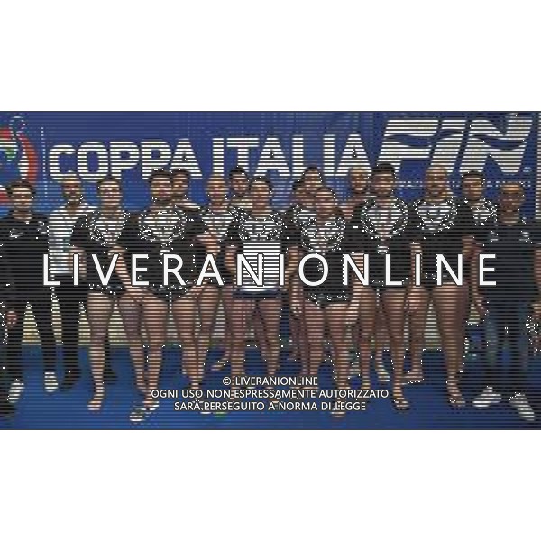 Premiazione Brescia Bari 10/03/2019 Stadio del Nuoto Coppa Italia Final Six Pallanuoto Uomini Finale 1/2 posto Pro Recco - AN Brescia PH Fotolive/ Andrea Staccioli/Deepbluemedia/Insidefoto / AGENZIA ALDO LIVERANI SAS