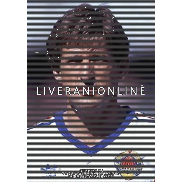 RETROSPETTIVA SAFET SUSIC CALCIATORE NELLA FOTO SAFET SUSIC CON LA MAGLIA DELLA NAZIONALE JUGOSLAVIA AI MONDIALI ITALIA 90 AG ALDO LIVERANI SAS