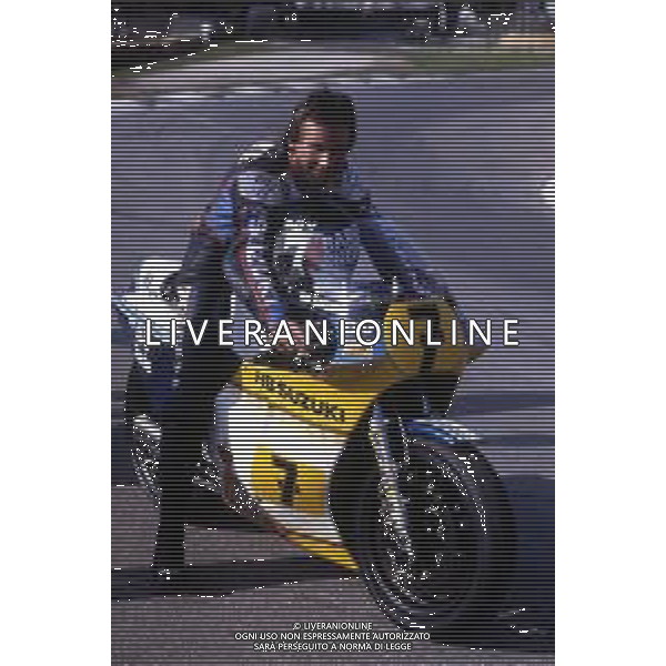 RETROSPETTIVA BARRY SHEENA MOTOCICLISMO NELLA FOTO BARRY SHEENE AG ALDO LIVERANI SAS