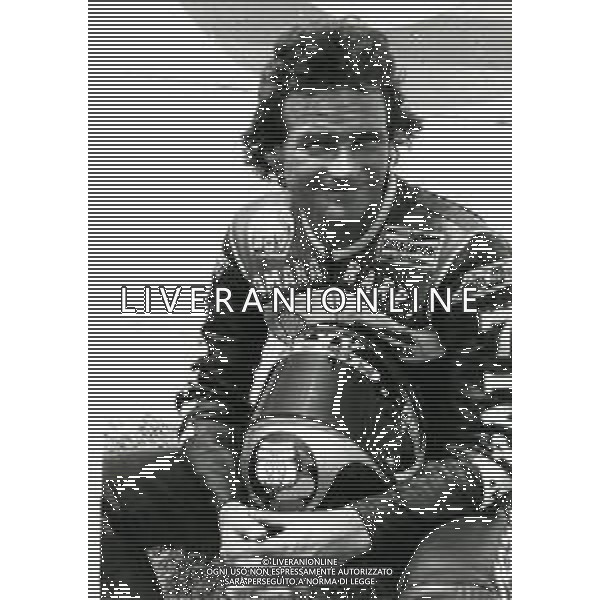 RETROSPETTIVA BARRY SHEENA MOTOCICLISMO NELLA FOTO BARRY SHEENE AG ALDO LIVERANI SAS
