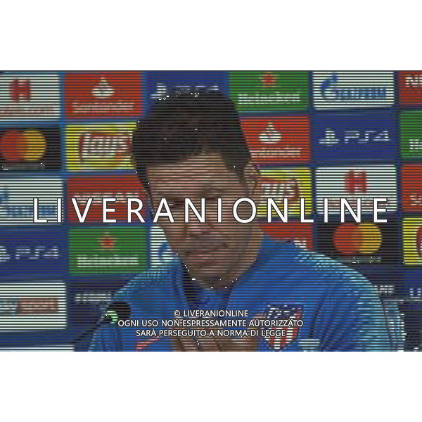 Torino 11.03.2019 11.03.2019 conferenza Stampa Champions League Juventus vs Atletico Madrid ©Falzone/Agenzia Aldo Liverani NELLA FOTO : Diego Simeone