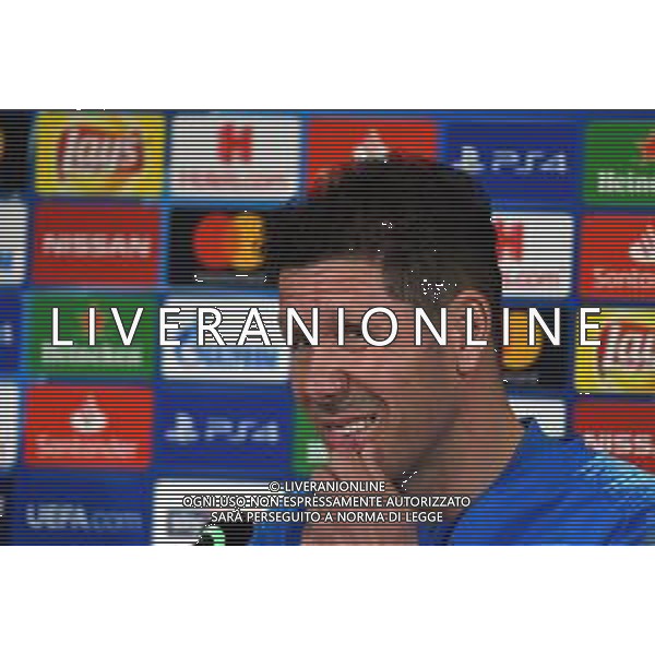 Torino 11.03.2019 11.03.2019 conferenza Stampa Champions League Juventus vs Atletico Madrid ©Falzone/Agenzia Aldo Liverani NELLA FOTO : Diego Simeone