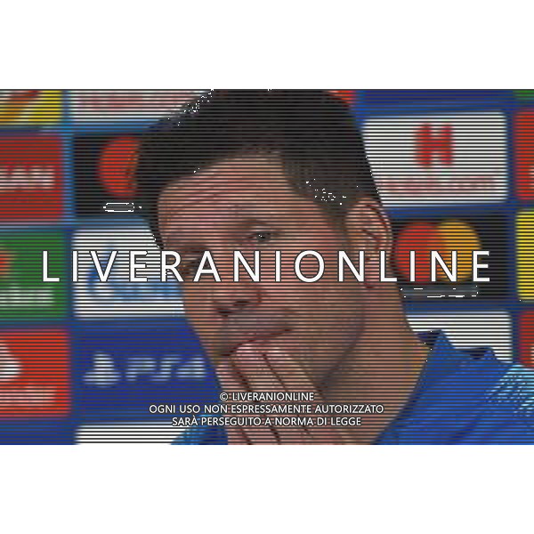 Torino 11.03.2019 11.03.2019 conferenza Stampa Champions League Juventus vs Atletico Madrid ©Falzone/Agenzia Aldo Liverani NELLA FOTO : Diego Simeone