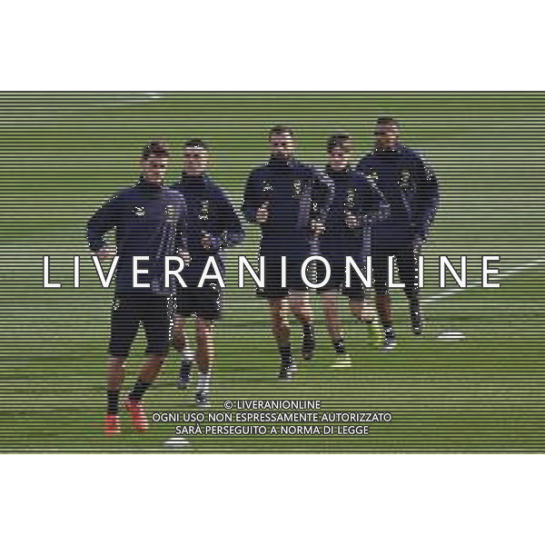 Torino 11.03.2019 11.03.2019 Allenamento Champions League Juventus vs Atletico Madrid ©Falzone/Agenzia Aldo Liverani NELLA FOTO : Cristiano Ronaldo in allenamento