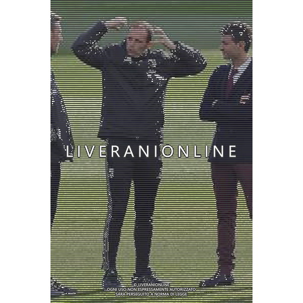 Torino 11.03.2019 11.03.2019 Allenamento Champions League Juventus vs Atletico Madrid ©Falzone/Agenzia Aldo Liverani NELLA FOTO : Massimiliano Allegri