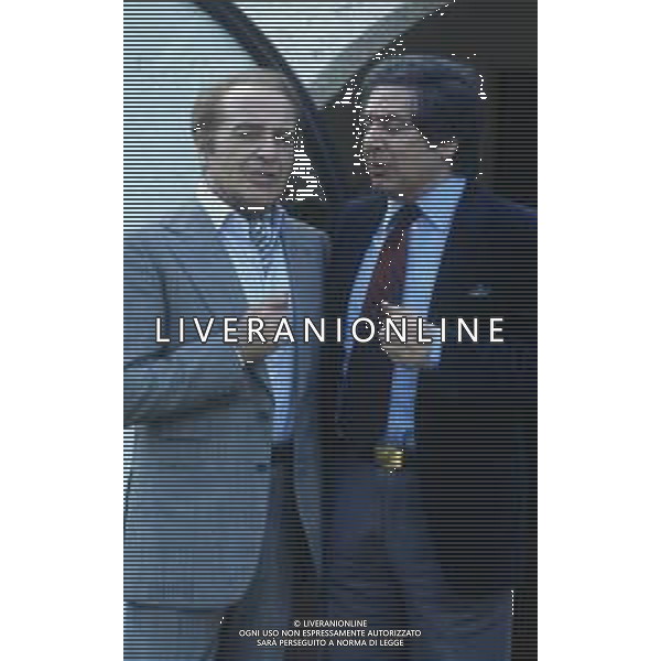 RETROSPETTIVA ROSSANO BRAZZI ATTORE E REGISTA NELLA FOTO ROSSANO BRAZZI CON CORRADO MANTONI AG ALDO LIVERANI SAS