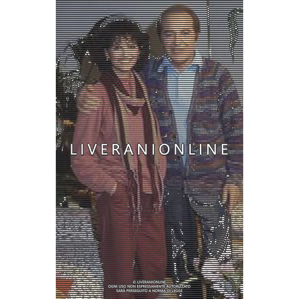 RETROSPETTIVA ROSSANO BRAZZI ATTORE E REGISTA NELLA FOTO ROSSANO BRAZZI CON CLAUDIA CARDINALE AG ALDO LIVERANI SAS