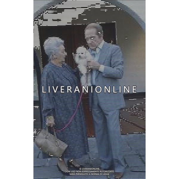 RETROSPETTIVA ROSSANO BRAZZI ATTORE E REGISTA NELLA FOTO ROSSANO BRAZZI CON LA MOGLIE LIDIA BARTOLINI AG ALDO LIVERANI SAS