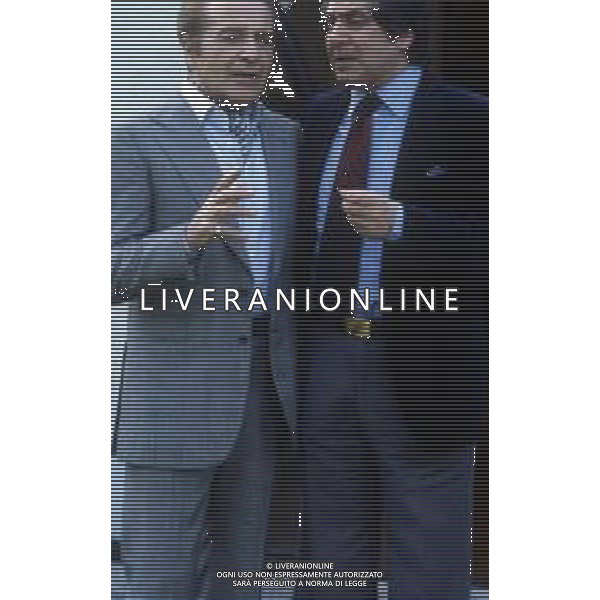 RETROSPETTIVA ROSSANO BRAZZI ATTORE E REGISTA NELLA FOTO ROSSANO BRAZZI CON CORRADO MANTONI AG ALDO LIVERANI SAS