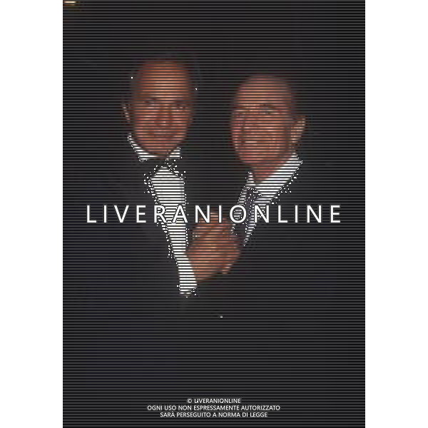 RETROSPETTIVA ROSSANO BRAZZI ATTORE E REGISTA NELLA FOTO ROSSANO BRAZZI CON BEN GAZZARA AG ALDO LIVERANI SAS