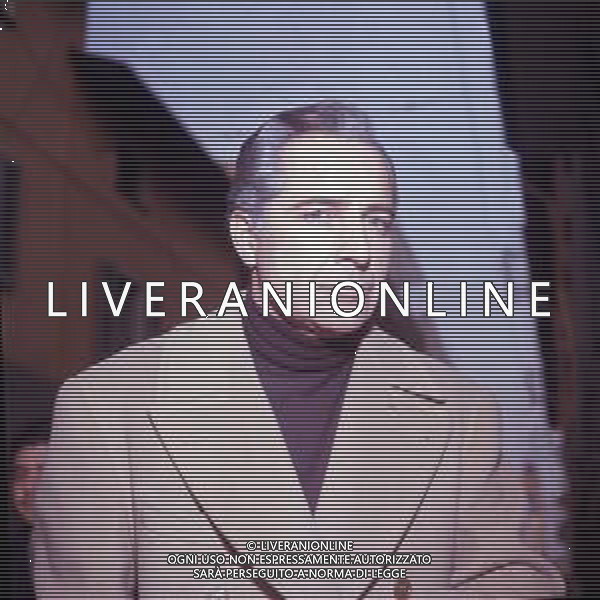 RETROSPETTIVA ROSSANO BRAZZI ATTORE E REGISTA NELLA FOTO ROSSANO BRAZZI AG ALDO LIVERANI SAS