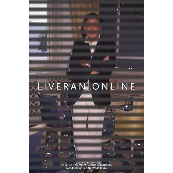 RETROSPETTIVA CLIFFORD PARKER ROBERTSON III ATTORE CINEMATOGRAFICO TEATRALE E TELEVISIVO STATUNITENSE NELLA FOTO CLIFF ROBERTSON NEL 1989 AG ALDO LIVERANI SAS