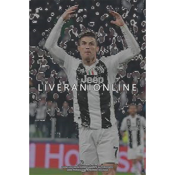 Torino 12.03.2019 Allianz Stadium 12.03.2019 Ottavi di finale Champions League Juventus vs Atletico Madrid ©Falzone/Agenzia Aldo Liverani NELLA FOTO : ESULTANZA DOPO IL GOL DI CRISTIANO RONALDO / AGENZIA ALDO LIVERANI SAS