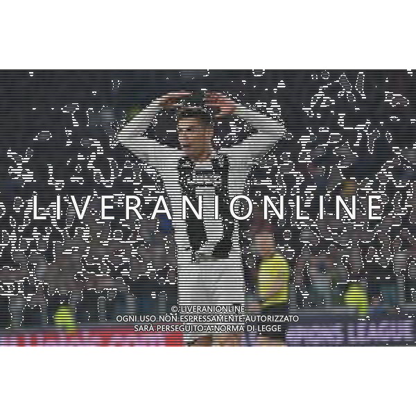 Torino 12.03.2019 Allianz Stadium 12.03.2019 Ottavi di finale Champions League Juventus vs Atletico Madrid ©Falzone/Agenzia Aldo Liverani NELLA FOTO : ESULTANZA DOPO IL GOL DI CRISTIANO RONALDO / AGENZIA ALDO LIVERANI SAS