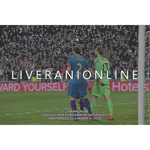 Torino 12.03.2019 Allianz Stadium 12.03.2019 Ottavi di finale Champions League Juventus vs Atletico Madrid ©Falzone/Agenzia Aldo Liverani NELLA FOTO : DELUSIONE JAN OBLAK E DIEGO GODIN / AGENZIA ALDO LIVERANI SAS