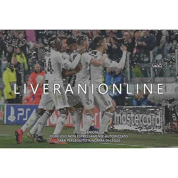 Torino 12.03.2019 Allianz Stadium 12.03.2019 Ottavi di finale Champions League Juventus vs Atletico Madrid ©Falzone/Agenzia Aldo Liverani NELLA FOTO : ESULTANZA DOPO IL SECONDO GOL DI CRISTIANO RONALDO / AGENZIA ALDO LIVERANI SAS